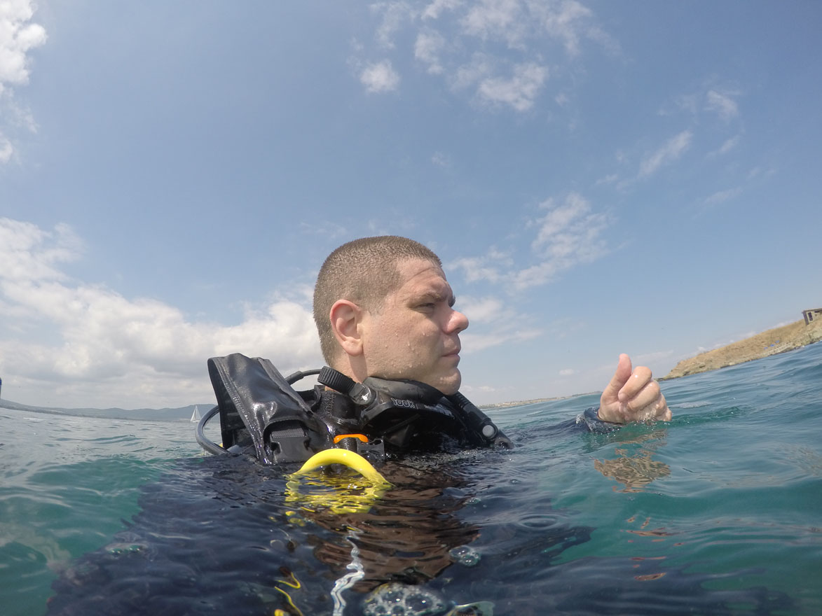 Veselin Stoilov diving